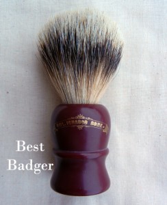 Col. Conk best badger brush, $52.95