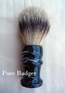 Pure badger brush, Col. Conk, $82.95