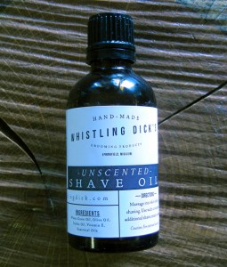 Unscented Shave Oil