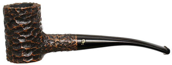 Peterson Aran Pipe Rusticated 701 w/Fishtal Stem - Click Image to Close