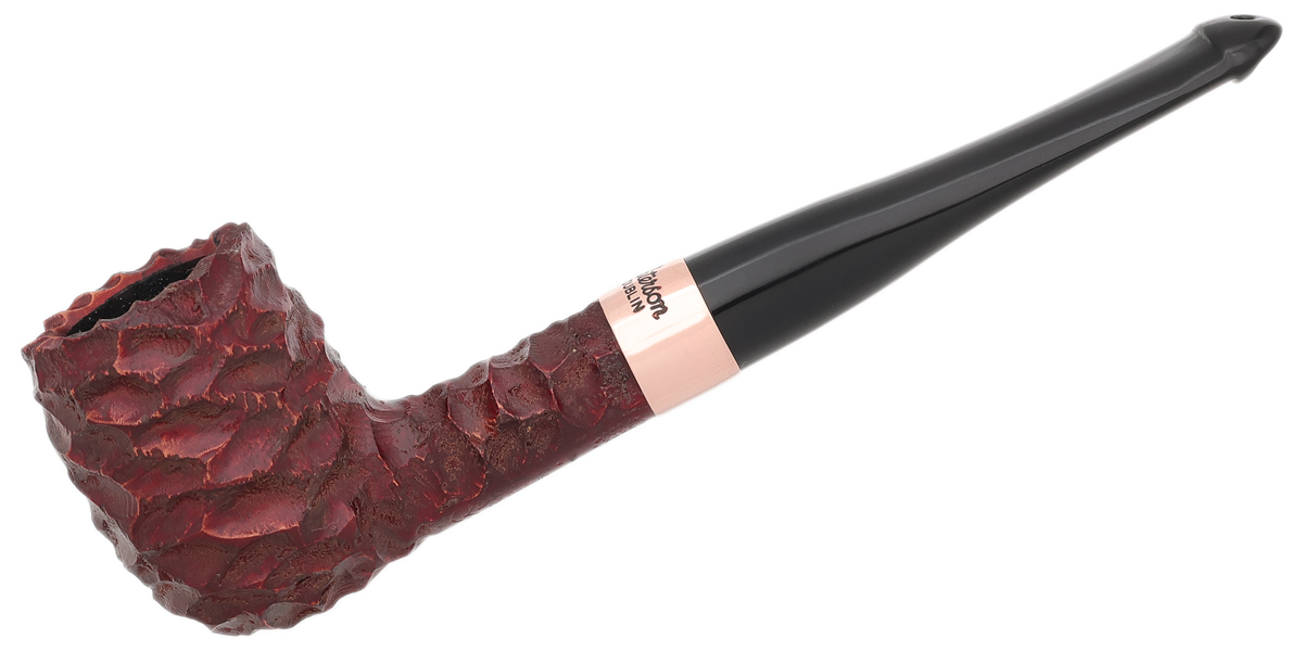 Peterson Christmas Pipe 2025 Rusticated 15 w/Copper Band P-Lip - Click Image to Close