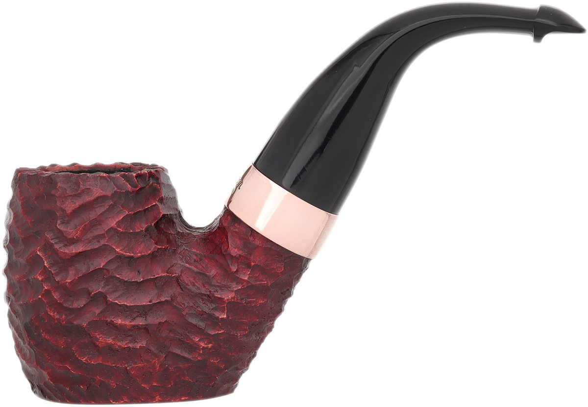 Peterson Christmas Pipe 2025 Rusticated 306 w/Copper Band P-Lip - Click Image to Close