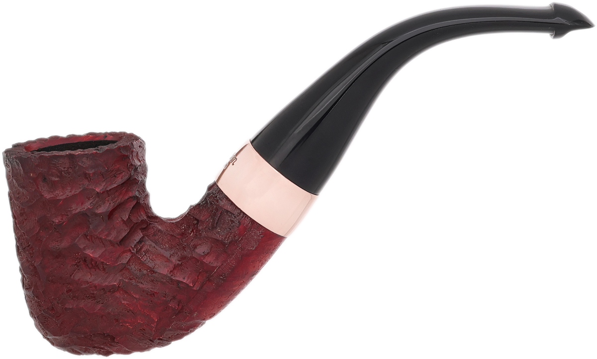 Peterson Christmas Pipe 2025 Rusticated 338 w/Copper Band P-Lip - Click Image to Close