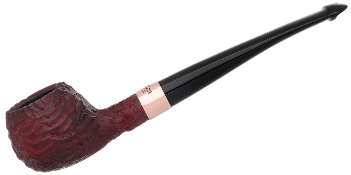 Peterson Christmas Pipe 2025 Rusticated 406 w/Copper Band P-Lip - Click Image to Close