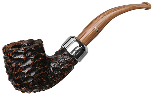 Peterson Derry Rusticated 01 w/Fishtail Stem - Click Image to Close