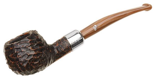 Peterson Derry Rusticated 406 w/Fishtail Stem - Click Image to Close