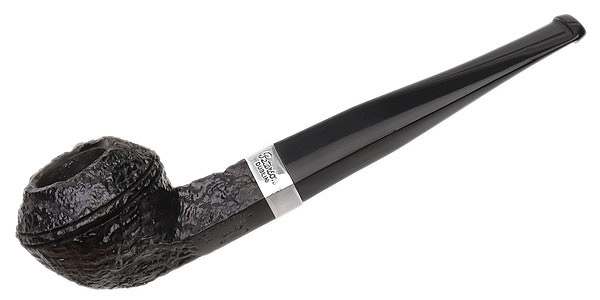 Peterson Junior Pipe Sandblast Straight Bulldog S/Mt Fishtail - Click Image to Close