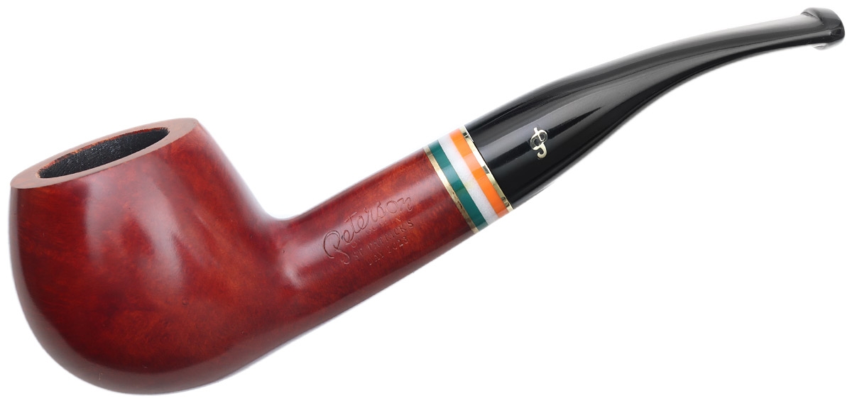 Peterson St. Patrick's Day 2023 Smooth 408 w/Fishtail Stem - Click Image to Close