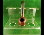 Clear Acrylic Pipe Stand - 3 Pipe