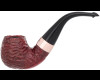 Peterson Christmas Pipe 2025 Rusticated 230 w/Copper Band P-Lip