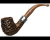 Peterson Derry Rusticated 69 w/Fishtail Stem