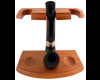Wooden Pipe Stand - 3 Pipe Natural Finish