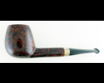 Zehnder Pipes Smooth Brandy Pipe w/Spalted Tamarind Accent