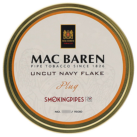 Mac Baren Uncut Navy Flake Plug 3.5oz Tin - 2020 - Click Image to Close