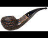 Peterson Aran Pipe Rusticated 80s w/Fishtal Stem