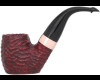 Peterson Christmas Pipe 2025 Rusticated 306 w/Copper Band P-Lip